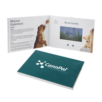 Fabricant fournisseur de fournitures artisanales écran 7 pouces, livret de vœux d'affaires, livre cadeau personnalisé, affiche vidéo lcd