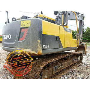 Pelle d'occasion Volvo EC120D Mini pelle pelleteuse à chenilles moyennes, pelle de Construction à vendre - Product Image 3