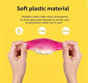Jincan Factory Wholesale Hot Selling TPR Material Unisex Portable Funny <b>Educational</b> Hand Pinch Shell Vent Relief Creative <b>Toys</b> - Product Image 4