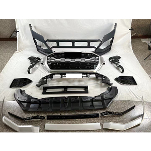 Kit de carrosserie de voiture Offre Spéciale pare-chocs avant avec lèvre avant de calandre ACC pour <span class=keywords><strong>Audi</strong></span> Q8 <span class=keywords><strong>SQ8</strong></span> mise à niveau vers RSQ8 Style 2019-2023 - Product Image 5