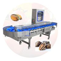 ORME Machine de tri et de classement de poids de palette de poivrons de cerise de fruits d'ormeau de poulet entier industriel