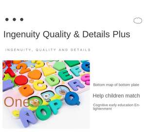 5 en 1 Puzzle éducatif voiture Puzzle Montessori bébé <span class=keywords><strong>jeu</strong></span> de société pêche Figure S correspondant pour <span class=keywords><strong>les</strong></span> enfants - Product Image 6