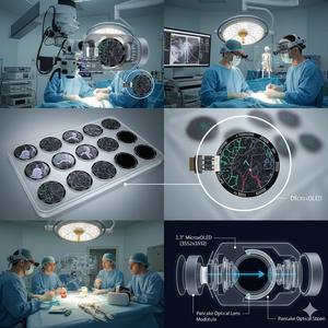 1.03 inç SeeYA Mikro OLED Ekran 2560x2560 90Hz Çerçeve Hızı 3515PPI 1000nit VR Başlıkları için - Product Image 6