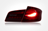 SJC Auto Accessoires Feu Arrière pour BMW Série 5 F10 F18 2011-2017 GTS Dragon Scale LED Feu Arrière Plug and Play