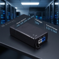 Adaptateur secteur de bureau AC/DC 4KV anti-surtension 24W 30W 54W 54V 0.56A, injecteur PoE IEEE802.3 Af/at 10/100/1000 Mbps