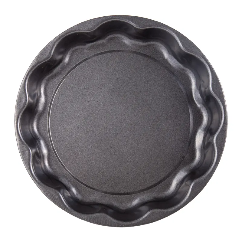 Xinze Hoa Hình Dạng Pie Nướng Pan Không Dính Carbon Thép Bánh Khuôn Bakeware Kim Loại Nướng Bánh Chảo Cho Bánh