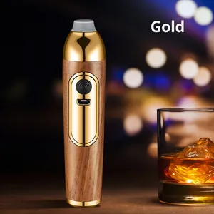 Sáng Tạo Di Động Hiện Đại Sang Trọng Không Khói Xe Gắn Thuốc Lá Nhẹ Hơn Gạt Tàn Gỗ Chất Liệu Hiệu Quả Không Có Tro Loại Bỏ Thiết Kế - Product Image 6