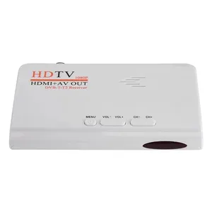 DVB-T/T2地上デジタルTVレシーバーミニセットトップボックス、フルHD 1080P FTA MPEG-2/-4 H.264 EU/UK/USプラグ1年間保証