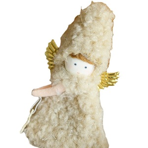 Decorazione Natalizia Creativa: Bambola Angelo Bianco in Peluche, Ornamento Carino da Appendere all'<span class=keywords><strong>Albero</strong></span> <span class=keywords><strong>di</strong></span> <span class=keywords><strong>Natale</strong></span> - Product Image 5