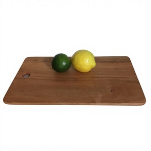Tabla de Cortar Rectangular de Madera de Acacia Sostenible con Mango, Grano Natural, 1.5cm de Grosor, Apta para Lavavajillas - Product Image 3