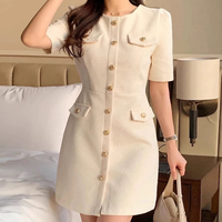 Diseños personalizados de OEM señora elegante Oficina Formal vestido de las señoras de las mujeres Bodycone amarillo Casual Vestidos Batas Vestidos