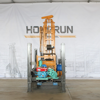 HR-180Y Foreuse de puits de 180 m pour petites entreprises |   Machine hydraulique économique pour puits d'eau