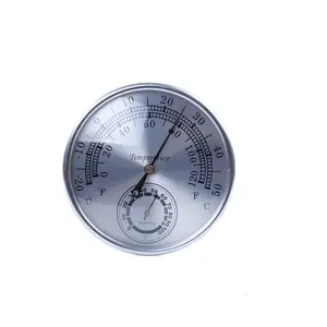 128mm Kelembaban dan Suhu Gauge Memantau Penggunaan Sehari-hari Kamar Termometer dan Hygrometer