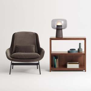 Modern <b>Table</b> <b>Lamp</b> 45Cm Led Light E27 Bulb <b>Base</b> Switch Control Home Use - Product Image 2
