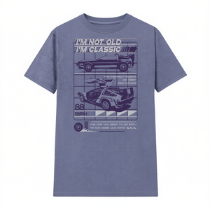 Camiseta clásica unisex para adultos, 100% algodón, diseño gráfico, estampado de coche retro - Product Image 2
