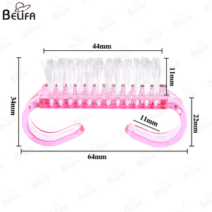 Gran oferta, limpieza rosa, pedicura, manicura, mango de limpieza, agarre, cepillo limpiador de uñas, uñas, cepillos para polvo - Product Image 2