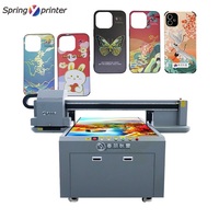 Printer Inkjet UV, keluaran baru dengan kepala cetak Ricoh harga rendah kelas otomatis untuk desain sepatu kreatif DIY
