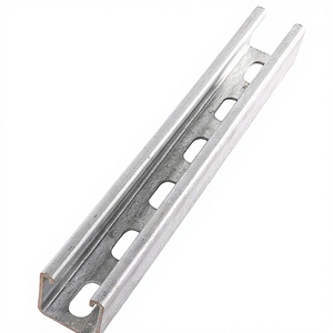 Wholesale Price 41/41 Galvanized <b>Steel</b> Alloy C Channel Slotted <b>Profil</b> AiSi Standard Welding & Bending Cutting Service Unistrut - Product Image 3