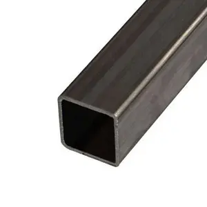 Factory supplier underground bunker Metal Square tube black iron carbon hollow square mild erw steel pipe welded pipes and tubes