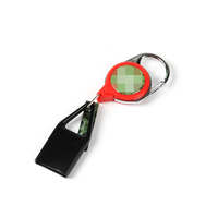 Support de briquet portable en métal rétractable et coloré, moderne, écologique, de haute qualité, pour l'extérieur – Vente chaude en usine