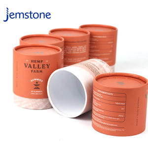 Divers tubes en papier personnalisés conception libre emballage de boîte de tube en papier biodégradable avec logo personnalisé - Product Image 6