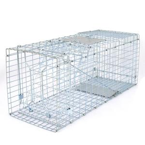 Trampa de animales de una puerta de estilo profesional pequeño para ardilla, conejo, mofeta y visón - Product Image 4