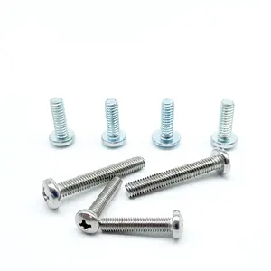 SDPSI DCT Quality Assurance M5 Screw 6-32 Din 7985 Full Cross Pan Head Machine Thread Screws