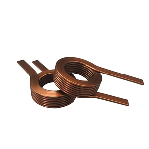 明达大电流功率空气芯铜扁线感应线圈高效感应 - Product Image 3