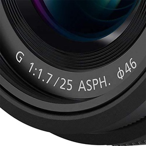 เลนส์ DongFu ของแท้สำหรับกล้องมิเรอร์เลส 25 มม. F1.7 ASPH H-H025K M43 เลนส์กล้องมือสองสำหรับ Micro Four Thirds - Product Image 5