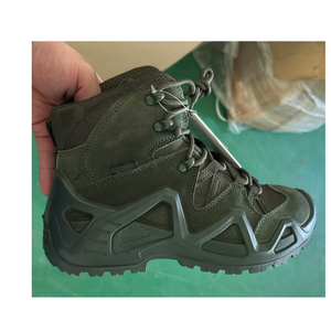 TSB08 Stock Customized Middle Cut Tactical <b>Hiking</b> <b>Boots</b> Olive Drab Green <b>Boots</b> <b>Hiking</b> AK Ankle <b>Boots</b> Short Shoes - Product Image 4