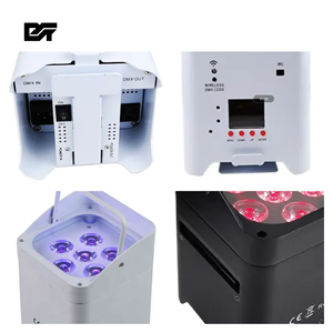 Đèn LED đám cưới không dây thông minh DJ S6 chạy pin - IP65 với điều khiển <span class=keywords><strong>DMX</strong></span> cho các bữa tiệc và sự kiện - Product Image 4