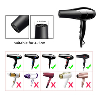 Diffuseur de cheveux pliable universel en silicone pour sèche-cheveux, pour cheveux bouclés, pliable