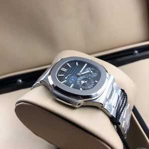 Reloj Automático de Lujo ZF para Hombre de 40 mm con Diamantes Creados en Laboratorio, Chapado en Oro 904L, Cristal de Zafiro, Calendario, Fase Lunar y Reserva de Marcha - Product Image 5