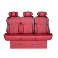 Canapé-lit pliant de luxe pour camping-car DA17W avec matelas intégré pour siège arrière, lit de couchage pour caravane et voiture, compatible Suzuki