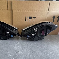 Phare LED Géométrique Effet Pluie de Météores pour Mercedes Classe S W223 S480 S580 S680 Maybach AMG 2021-25 Haute Configuration