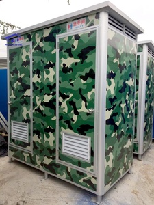 Casa contenedora de Panel sándwich de acero de diseño moderno portátil para baño escolar, apartamento, parque, uso Exterior, fabricante - Product Image 4