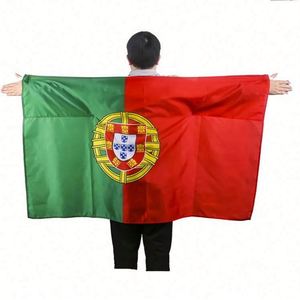 Durable Silk <b>Screen</b> Printed Custom Sports Body Flag Capes 3X5 Ft National <b>Folding</b> Design - Product Image 5