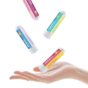 Inhalateur nasal frais Huiles essentielles pures (<span class=keywords><strong>arbre</strong></span> <span class=keywords><strong>à</strong></span> <span class=keywords><strong>thé</strong></span> menthe poivrée) pour soulager la congestion des sinus Augmenter l'énergie Réduire le stress - Product Image 2