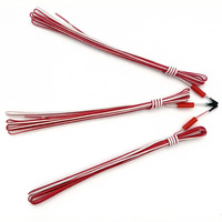 Allumeur électrique de haute qualité certifié CE, 30 cm, fil rouge et blanc, capuchon rouge, avec effet d'étincelle pour spectacle de feux d'artifice de grande envergure
