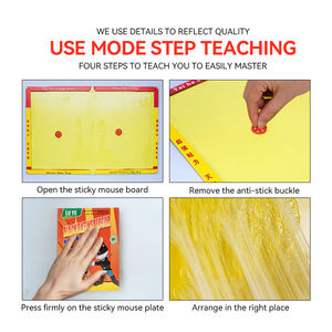 Trampas adhesivas fuertes para ratones, trampas <span class=keywords><strong>de</strong></span> pegamento para ratas <span class=keywords><strong>de</strong></span> cartón, libro <span class=keywords><strong>de</strong></span> tablero <span class=keywords><strong>de</strong></span> trampa pegajosa para ratones y ratas - Product Image 4