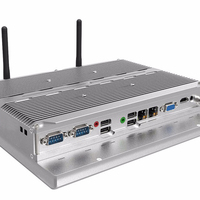 Produsen profesional terbaik Fanless I7 5500U Mini Linux PC pengendali industri Host di stok dari Cina