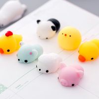Jouets en caoutchouc souple en forme d'animaux, lot de 12 |   Jouets sensoriels extensibles lavables et doux, cadeaux mignons adaptés aux enfants pour garçons et filles