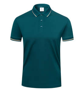 Chemise d'équipe personnalisée T-shirts pour filles T-shirt <span class=keywords><strong>polo</strong></span> à sublimation en coton mercerisé 190Gsm pour hommes - Product Image 2