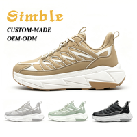 Chaussures décontractées pour hommes augmentant la taille, baskets de créateur personnalisées, antidérapantes, en caoutchouc, unisexes, pour le sport et les loisirs