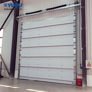 Puerta de fábrica <span class=keywords><strong>plegable</strong></span> de Metal superior seccional industrial Puerta Seccional de elevación <span class=keywords><strong>vertical</strong></span> deslizante superior - Product Image 4