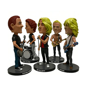 Set <span class=keywords><strong>de</strong></span> 5 Figuras Personalizadas <span class=keywords><strong>de</strong></span> Bobblehead, Muñecos <span class=keywords><strong>de</strong></span> Resina <span class=keywords><strong>de</strong></span> <span class=keywords><strong>Banda</strong></span> <span class=keywords><strong>de</strong></span> Rock, Regalo Coleccionable para Fanáticos <span class=keywords><strong>de</strong></span> <span class=keywords><strong>la</strong></span> Música - Product Image 5