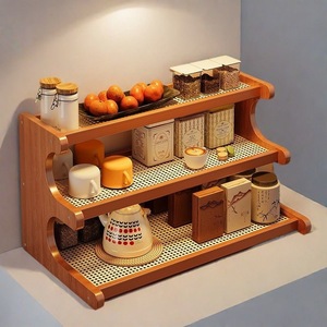 Cup holder, entryway sideboard, coffee cup and coffee utensil storage <b>rack</b>, multi-functional water cup holder - Product Image 3