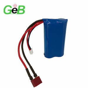 GEB <span class=keywords><strong>20C</strong></span> высокая скорость 18650 7,4 В 2000 мАч 2 S1P 1500 мАч 2600 мАч с PCB декан T-штекер литий-ионные аккумуляторные батареи для радиоуправляемого игрушечного автомобиля <span class=keywords><strong>20C</strong></span> - Product Image 4