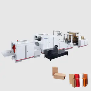Kromatografi sistemleri pencere ile rulodan ruloya otomatik kağıt torba üretim makinesi benimser
