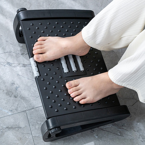 मेज के नीचे <span class=keywords><strong>Footrest</strong></span>, Ergonomic मालिश रोलर्स के साथ पैर मल डेस्क पैर बाकी दर्द से राहत के लिए घर कार्यालय काम - Product Image 5